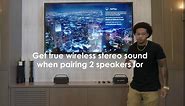 W-KING Bluetooth Speaker- 100W Peak 60W RMS Deep Bass, IPX6 Portable Waterproof Loud Bluetooth Speakers Wireless with Subwoofer, 40H/Power Bank/TF/AUX/EQ, Party Boombox Outdoor Large Bluetooth Speaker