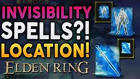 Elden Ring - How To Get Unseen Blade And Unseen Form! INVISIBILITY SPELLS Location Guide!