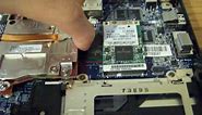 How to remove and install a laptop graphics card. (Part 1)