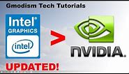 How to switch from Intel HD graphics to dedicated Nvidia graphics card