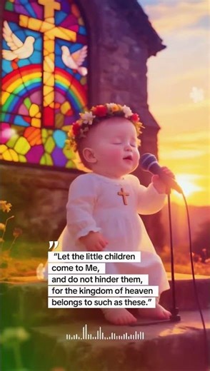 Have You Ever Seen a Baby Praise Jesus Like This? Tell Me Below #BabyWorship #Amen