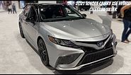 The Electric !! 2021 Toyota Camry XSE Hybrid | Celestial Silver