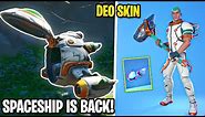 *NEW* DEO SKIN! (Astronaut's Spaceship is Back!) Fortnite Chapter 2 Season 3