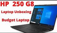 HP 250 G8 Laptop I3 11th Generation Review and Unboxing | Best Budget Laptop 2022