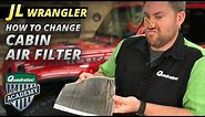 How to Change the Cabin Air Filter in a Jeep Wrangler JL or Jeep Gladiator JT