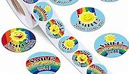 Geyoga 1000 Pcs Smile Jesus Loves You Stickers for Kids Bible Stickers Christian Religious Stickers Jesus Faith Stickers for Sunday School Favors Treat Bag Supplies 8 Styles