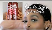 HOW TO DEFINE CURLS IN SHORT NATURAL HAIR USING EAZY WAVES PRODUCTS | SOUTH AFRICAN YOUTUBER