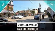 East Greenwich, RI - Virtual Walk Down Main Street - Downtown - Rhode Island Town