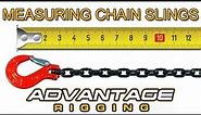 Chain Slings - Measuring Lengths