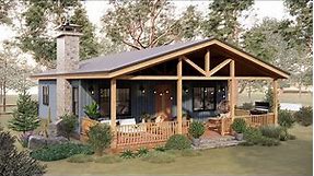 This COZY Small Home Will Make Your Heart MELT - Peaceful Living | House Design With Floor Plan.