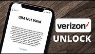 How to Unlock iPhone from Verizon FREE ✅ (Works All Networks) Unlock iPhone from Verizon FREE 2023