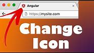 How to SET your website ICON in Angular