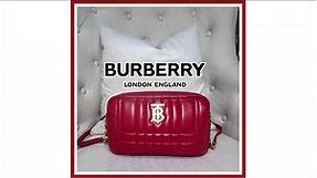 BURBERRY SMALL QUILTED LOLA CAMERA BAG! LUXURY HANDBAG REVIEW & WHAT’S IN MY BAG (WIMB)