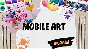 Mobile Art (origami)//ARTS 5//MAPEH