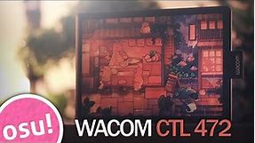 The only tablet you need for osu! | One by Wacom CTL 472 Review