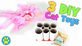 3 Super Simple DIY Cat Toys