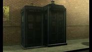 A Real Police Box compared to a 1963 TARDIS and a 2010 TARDIS