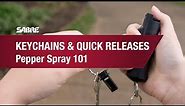 Pepper Spray 101 Keychain and Quick Release Key Ring Pepper Sprays