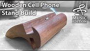 DIY Wooden iPhone / Cell Phone stand/charger build (Music Edition)