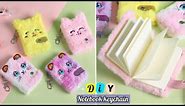 Cute cartoon notebook keychain || How to make cute notebook keychain at home