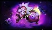 heads in space rick and morty 4k live wallpaper