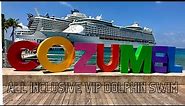 Adventure of the Seas Day 5 | All Inclusive VIP Dolphin Swim Excursion | Dolphinaris |Cozumel Mexico