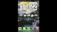 How to setup and add location to HTC Weather widget
