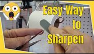 Sharpen Beauty Scissors with a Nail Buffer | Bonika Shears