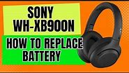 How to Replace Battery Sony WH-XB900N WHXB900N Headphones | Repair | Install | Fix Replacement Part