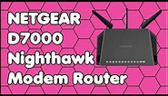 Quick Review of the NETGEAR D7000 200UKS Nighthawk Modem Router