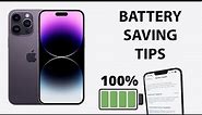 iPhone 14 Pro Battery Saving Tips - Maintain 100% Battery Health (1 Year)