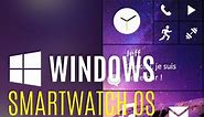 Smartwatch Windows OS Concept