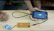 How to make PORTABLE MOBILE CHARGER