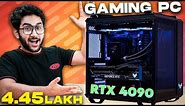 OVERKILL All Asus 4K Gaming Pc Build Rs. 4.5 Lakh : i9 13900K x RTX 4090