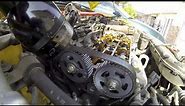 02-03 Mazda protege5 timing belt and water pump replace