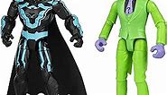 DC Comics Batman 4-inch Batman and The Riddler Action Figures with 6 Mystery Accessories, Kids Toys for Boys Aged 3 and up
