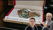 Vintage Bulova Accutron watches with Bulova historian Carl E. Rosen at AnalogShift