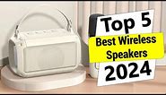 ✅Top 5 Best Wireless Speakers in 2024 | Best Wireless Speakers Review