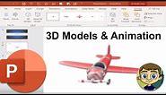 3D Models and 3D Animation in PowerPoint