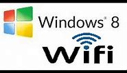 How To Connect To Wifi Wireless on Windows 8 Laptop or Desktop