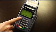 VeriFone Vx510 - Instructions & How To Use Your Credit Card Machine