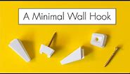 A Most Minimal 3D Printed Wall Hook