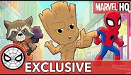 Spidey, Rocket & Groot Get Duped! | Marvel Super Hero Adventures - The Claws of Life | SHORT
