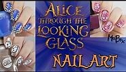 ALICE IN WONDERLAND NAIL ART | Spangley Nails