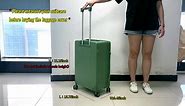 Gigabit Luggage Protector Case Clear PVC Luggage Cover Suitcase Protector Cover for Spinner Wheels Suitcase (28''(25.19''H x 19.68''L x 11.41''W))