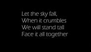 "Adele" - Skyfall with Lyrics