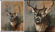 Animal Portrait Techniques - Whitetail Deer Buck