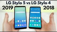 LG Stylo 5 vs LG Stylo 4 - Hands on Comparison // What's Different?