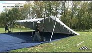 20 x 30 Classic Frame Tent - Installation Procedure