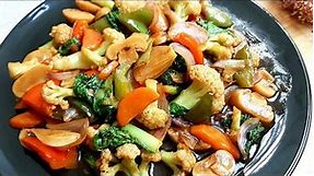 Stir Fry Chinese Vegetables Recipe | Easy Chinese Veggies Recipe